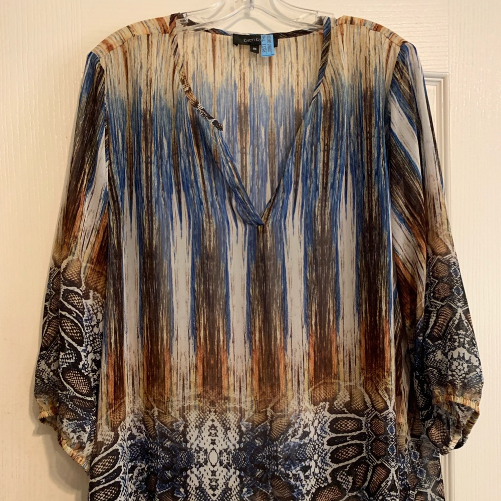 Karen Kane Womens 2X